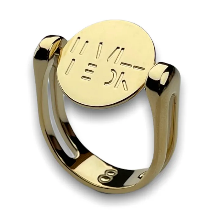 IT WILL BE OK Hidden Word Click n Spin Fidget Ring MyCONQUERing Rings