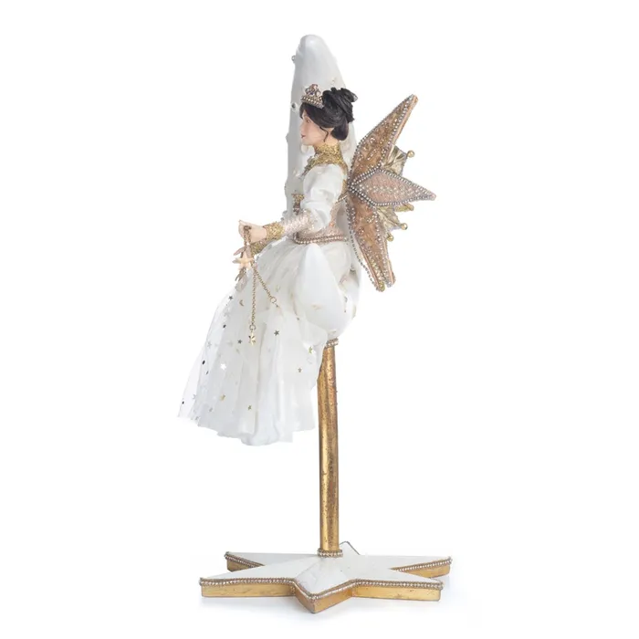 Katherines Collection 2023 Starry Nights 18Celestial Angel On Moon WhiteGold Katherines Collection Earrings Katherines Collection 2023 Starry Nights 18Celestial Angel On Moon WhiteGold Katherines Collection Earrings