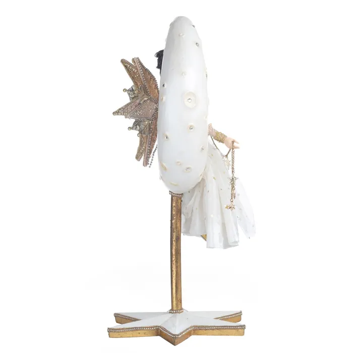 Katherines Collection 2023 Starry Nights 18Celestial Angel On Moon WhiteGold Katherines Collection Earrings Katherines Collection 2023 Starry Nights 18Celestial Angel On Moon WhiteGold Katherines Collection Earrings