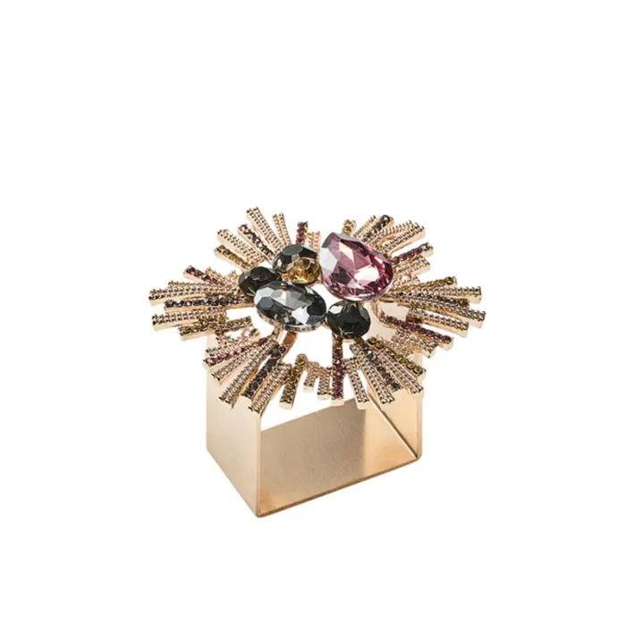 Kim Seybert Kim Seybert Napkin Ring Bijoux Set Of 4 Rings Kim Seybert Kim Seybert Napkin Ring Bijoux Set Of 4 Rings
