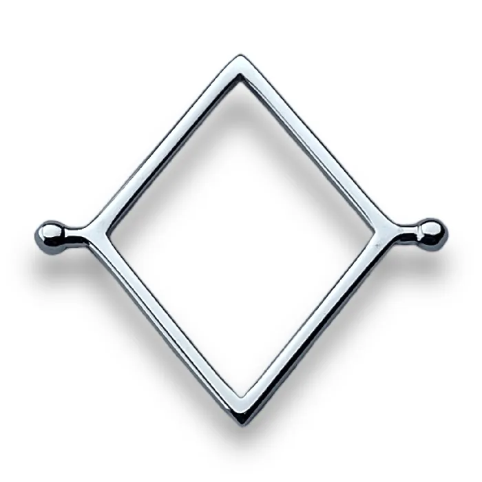 MyCONQUERing Rings DiamondShaped Open Element