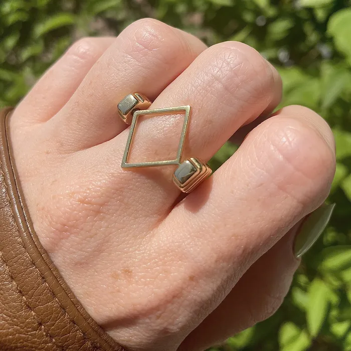 MyCONQUERing Rings DiamondShaped Open Element