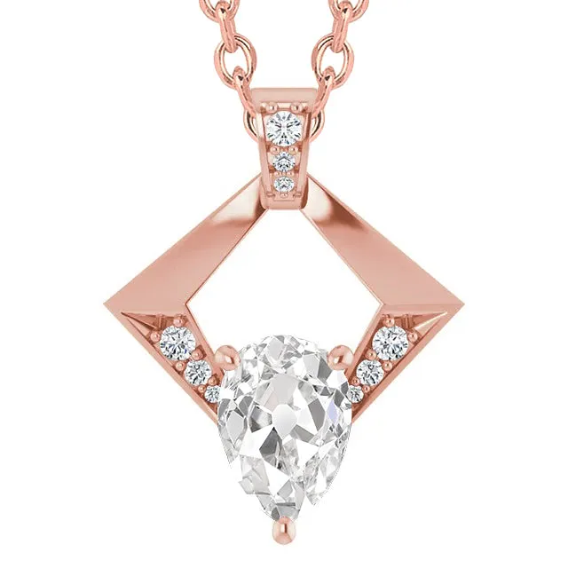 Necklaces 350 Carats Rose Gold Round Pear Old Cut Natural Earth Mined Diamond Pendant Jewelry 14K HarryChadEntcom Necklaces 350 Carats Rose Gold Round Pear Old Cut Natural Earth Mined Diamond Pendant Jewelry 14K HarryChadEntcom
