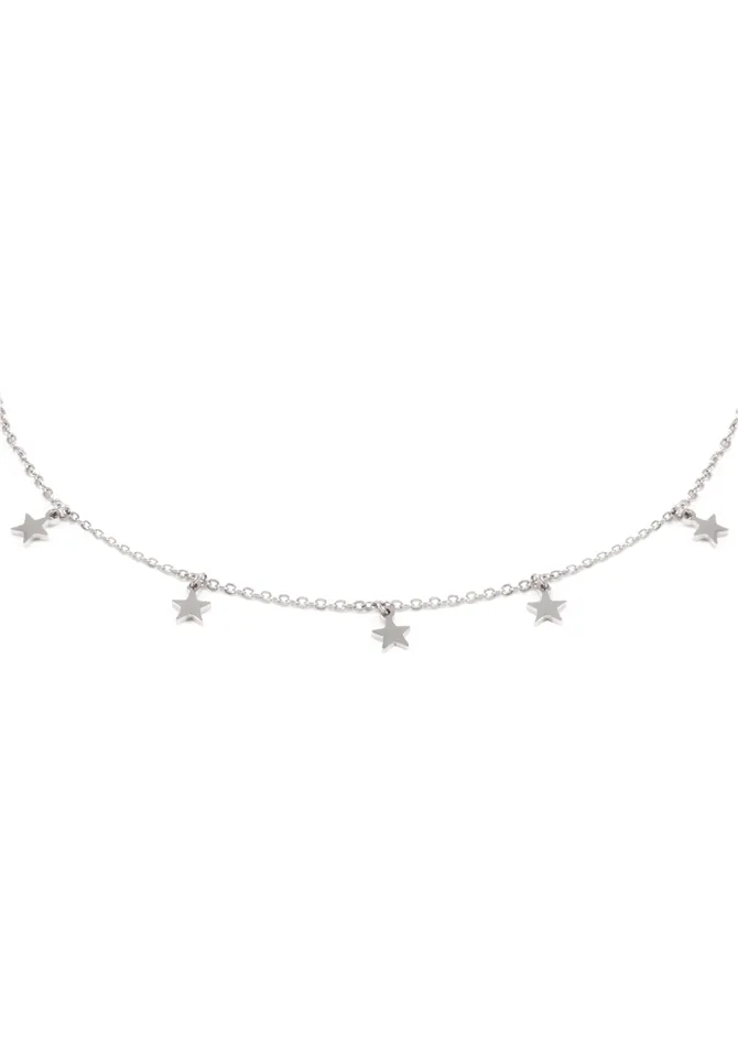 Necklaces Hey Happiness Multilayer Necklace Set in Silver Necklaces Hey Happiness Multilayer Necklace Set in Silver