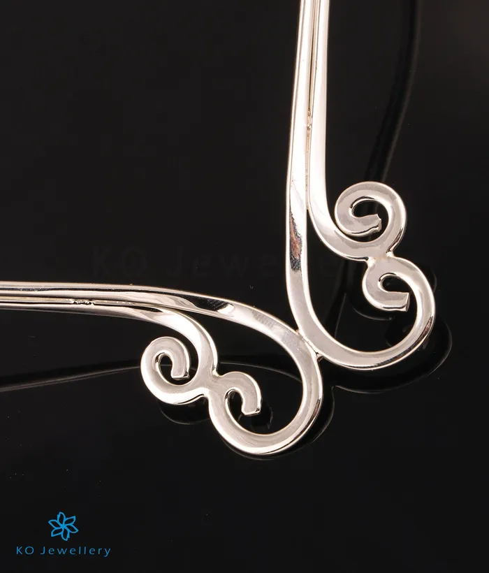 Necklaces Jaipur The Victorian Collar Silver Necklace