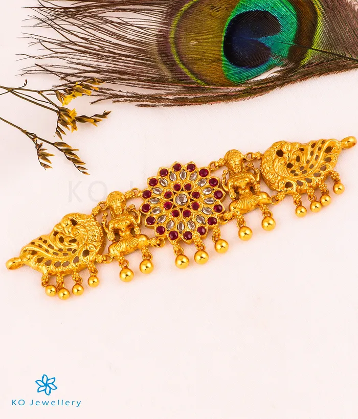 Necklaces Silversmith The Dhanya Silver Lakshmi Choker Necklace Vanki