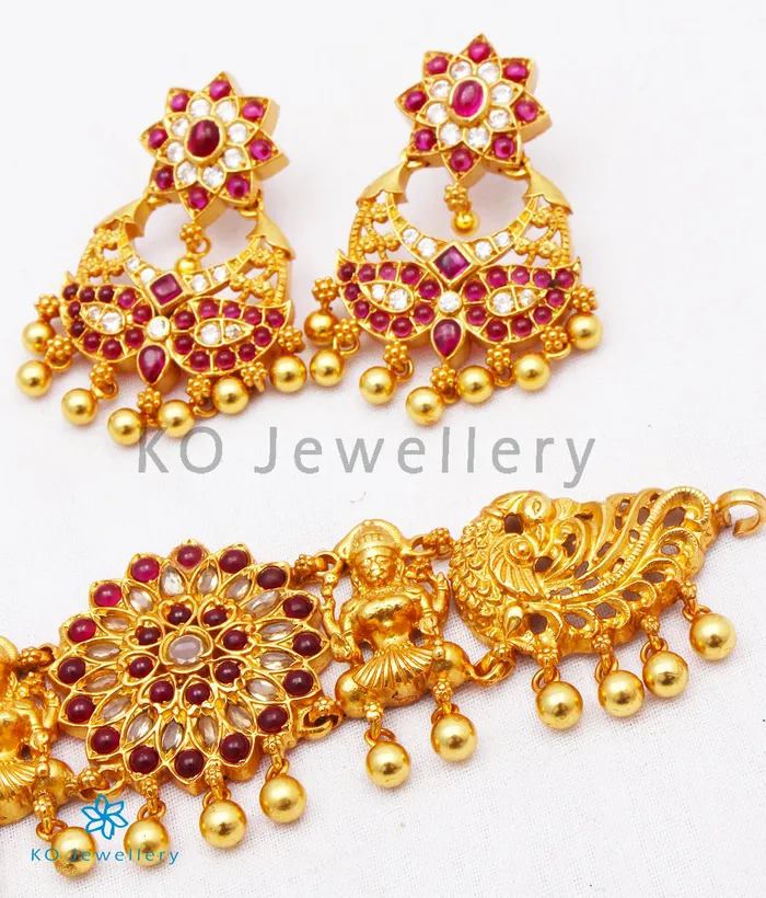 Necklaces Silversmith The Dhanya Silver Lakshmi Choker Necklace Vanki