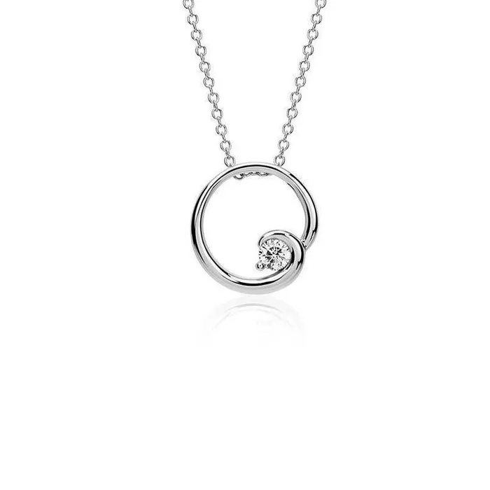 Necklaces Solitaire Round Natural Earth Mined Diamond Circle Pendant 1 Carat White Gold 14K GB Necklaces Solitaire Round Natural Earth Mined Diamond Circle Pendant 1 Carat White Gold 14K GB