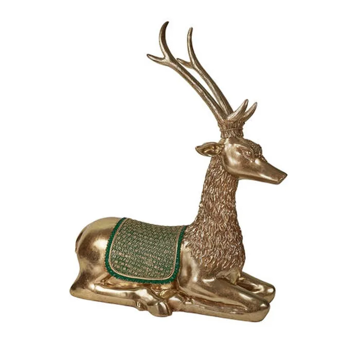 PreStyled Sets December Diamonds December Diamonds Winter Melody 53 Gold Entrance Deer Left Figurine PreStyled Sets December Diamonds December Diamonds Winter Melody 53 Gold Entrance Deer Left Figurine