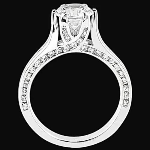 Rings 226 Carat Round Real Natural Earth Mined Diamond Engagement Ring Women Gold Jewelry GB Rings 226 Carat Round Real Natural Earth Mined Diamond Engagement Ring Women Gold Jewelry GB