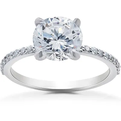 Rings 325 Carats Round Cut Natural Earth Mined Diamonds Engagement Ring Jewelry New GB Rings 325 Carats Round Cut Natural Earth Mined Diamonds Engagement Ring Jewelry New GB