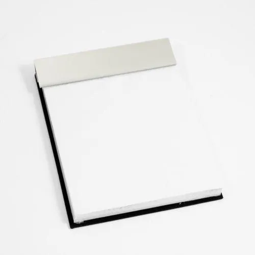 Rings Bey Berk Bey Berk Silver Plated 6X8 Open Face Memo Pad