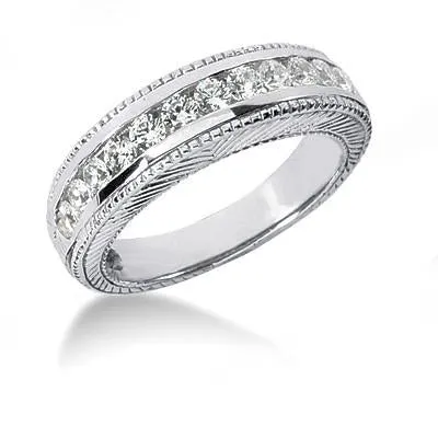 Rings GB Beautiful 2 Carat Real Natural Earth Mined Diamonds Engagement Ring Set White Gold Rings GB Beautiful 2 Carat Real Natural Earth Mined Diamonds Engagement Ring Set White Gold