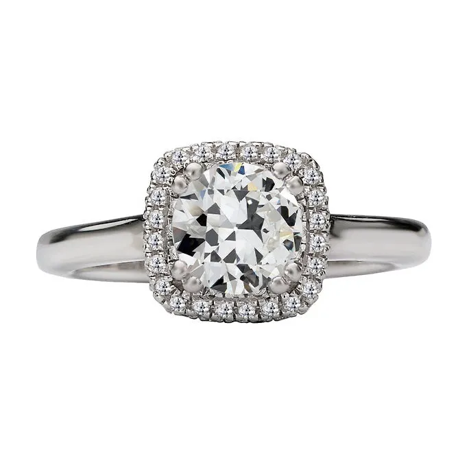 Rings Halo Ring Round Old Miner Natural Earth Mined Diamond Gold 4 Carats HarryChadEntcom Rings Halo Ring Round Old Miner Natural Earth Mined Diamond Gold 4 Carats HarryChadEntcom