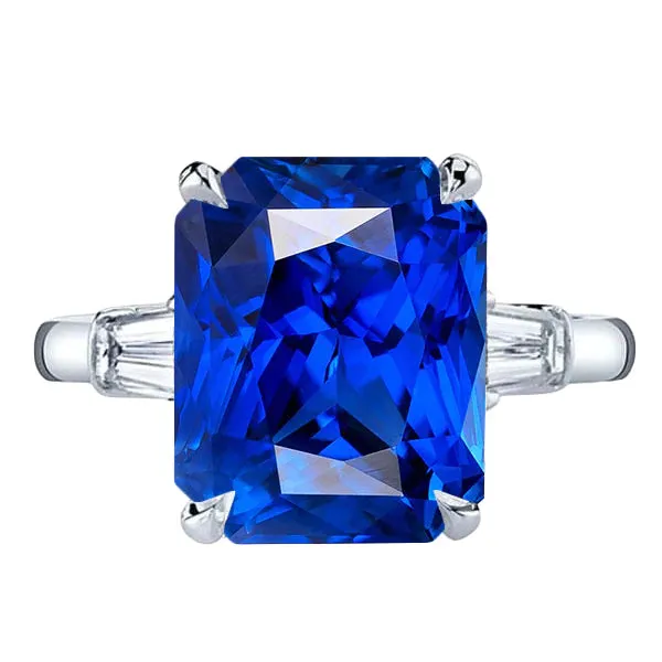 Rings HarryChadEntcom Eagle Claws Natural Earth Mined Diamond Ring Prong Set Radiant Blue Sapphire 7 Ct Gold 14K Rings HarryChadEntcom Eagle Claws Natural Earth Mined Diamond Ring Prong Set Radiant Blue Sapphire 7 Ct Gold 14K