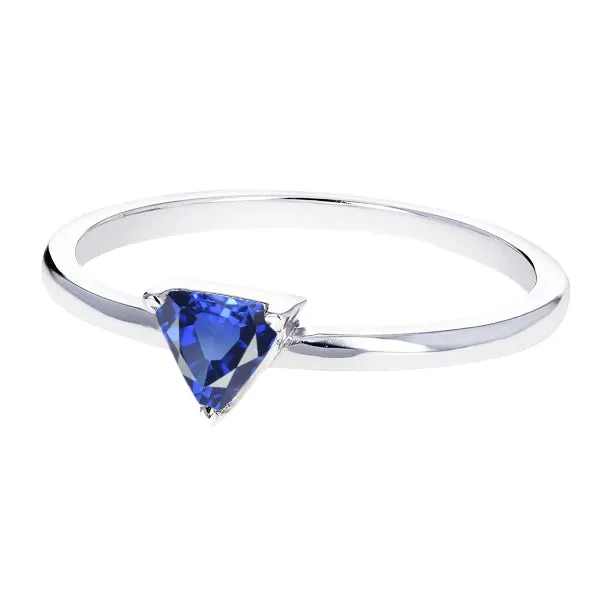 Rings HarryChadEntcom Gold Solitaire Trillion Sri Lankan Sapphire Ring 050 Carats Jewelry Rings HarryChadEntcom Gold Solitaire Trillion Sri Lankan Sapphire Ring 050 Carats Jewelry