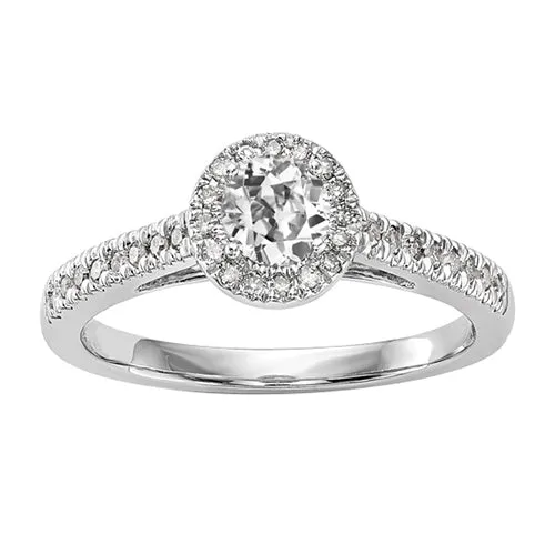 Rings HarryChadEntcom Halo Round Old Mine Cut Natural Earth Mined Diamond Ring 275 Carats Ladies Gold Jewelry Rings HarryChadEntcom Halo Round Old Mine Cut Natural Earth Mined Diamond Ring 275 Carats Ladies Gold Jewelry