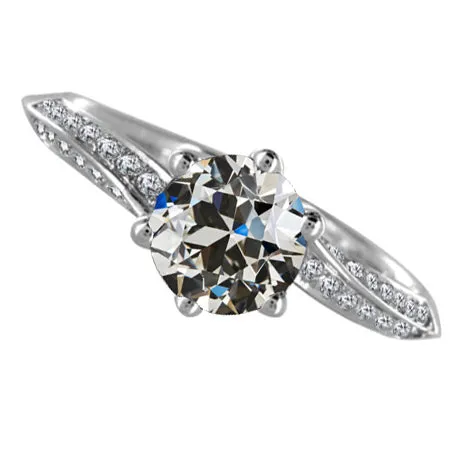 Rings HarryChadEntcom Natural Diamond Old Miner Solitaire With Accent Anniversary Ring 3 Carats Rings HarryChadEntcom Natural Diamond Old Miner Solitaire With Accent Anniversary Ring 3 Carats