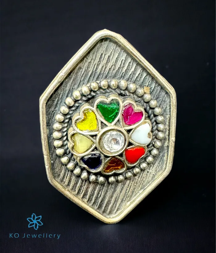 Rings Jaipur The Rangrez Silver Finger Ring