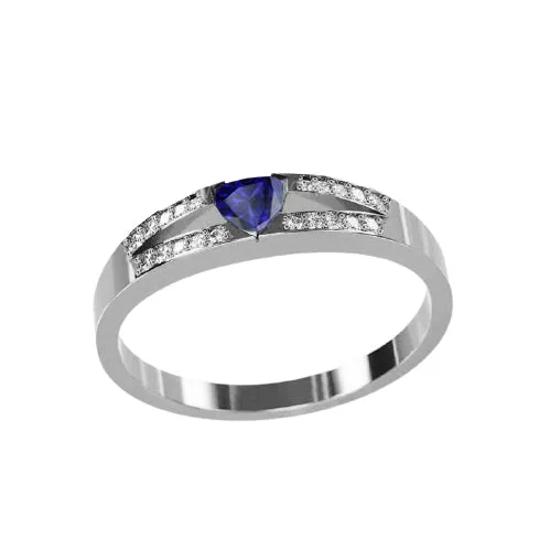 Rings Natural Earth Mined Diamond Engagement Ring Trillion Sapphire Jewelry Split Shank 1 Carat HarryChadEntcom Rings Natural Earth Mined Diamond Engagement Ring Trillion Sapphire Jewelry Split Shank 1 Carat HarryChadEntcom