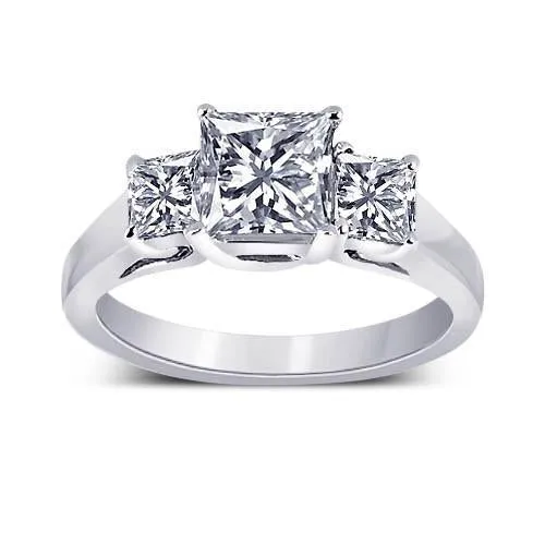 Rings Natural Earth Mined Diamonds Three Stone Engagement Ring 230 Carat Jewelry Gold GB Rings Natural Earth Mined Diamonds Three Stone Engagement Ring 230 Carat Jewelry Gold GB