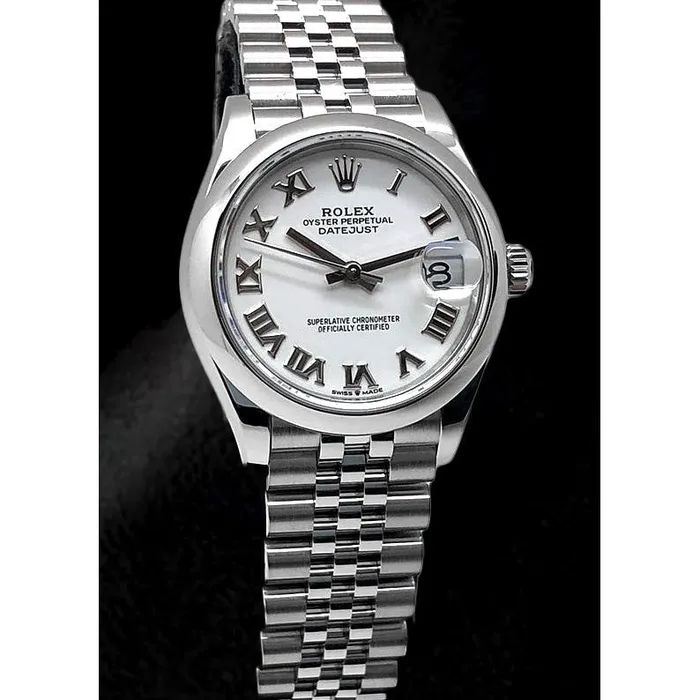 Rolex Datejust 31 White Roman Jubilee Steel Womens Watch HarryChadEntcom Watches Rolex Datejust 31 White Roman Jubilee Steel Womens Watch HarryChadEntcom Watches