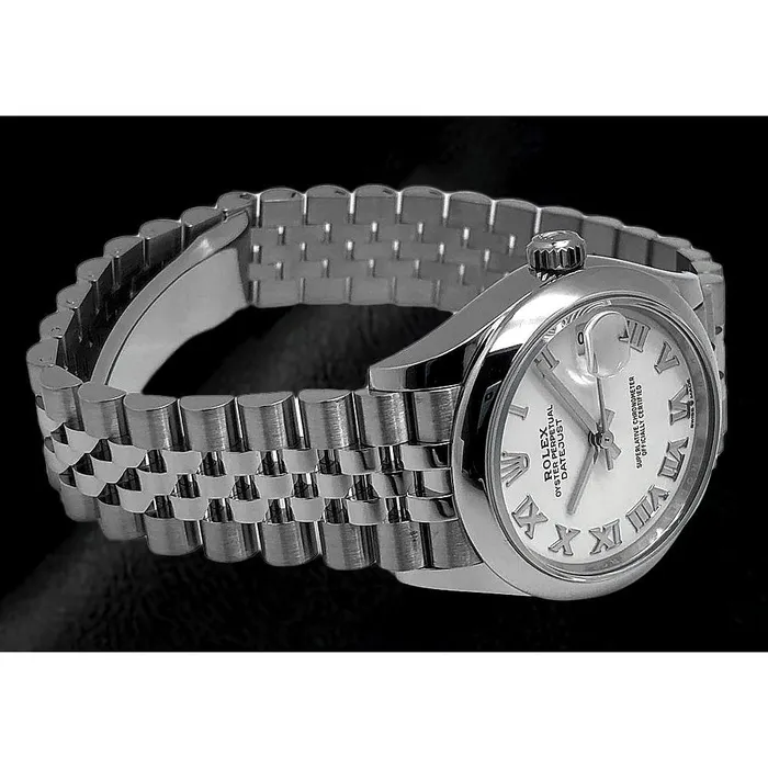 Rolex Datejust 31 White Roman Jubilee Steel Womens Watch HarryChadEntcom Watches Rolex Datejust 31 White Roman Jubilee Steel Womens Watch HarryChadEntcom Watches