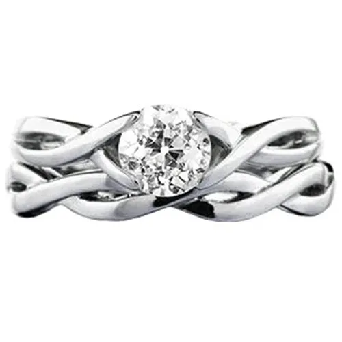 Round Engagement Ring Old Miner Natural Earth Mined Diamond 1 Carat Infinity Shank HarryChadEntcom Rings Round Engagement Ring Old Miner Natural Earth Mined Diamond 1 Carat Infinity Shank HarryChadEntcom Rings