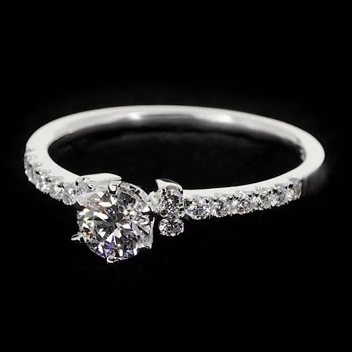 Round Natural Earth Mined Diamond Engagement Ring 150 Carats White Gold HarryChadEntcom Rings Round Natural Earth Mined Diamond Engagement Ring 150 Carats White Gold HarryChadEntcom Rings