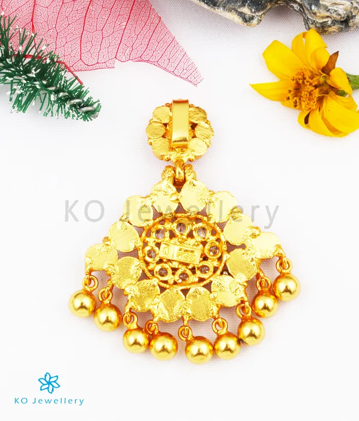 Silversmith Necklaces The Advaya Silver Kempu Necklace