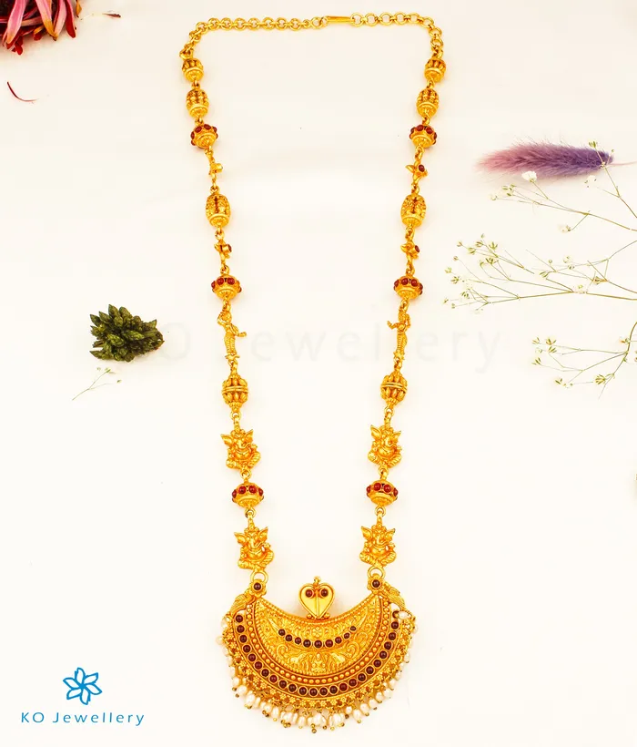 Silversmith Necklaces The Atharva Silver Kokkethathi Ganesha Necklace