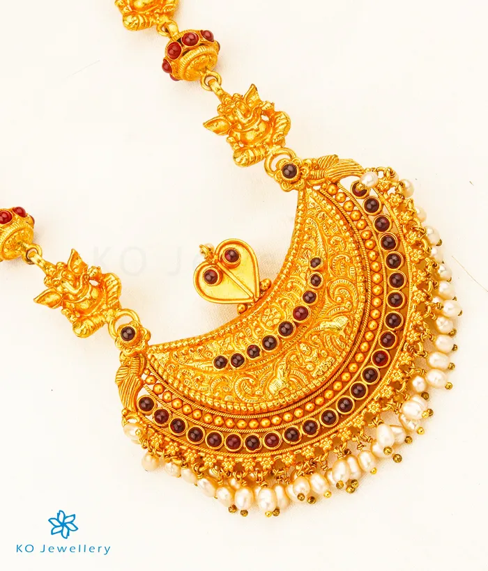 Silversmith Necklaces The Atharva Silver Kokkethathi Ganesha Necklace
