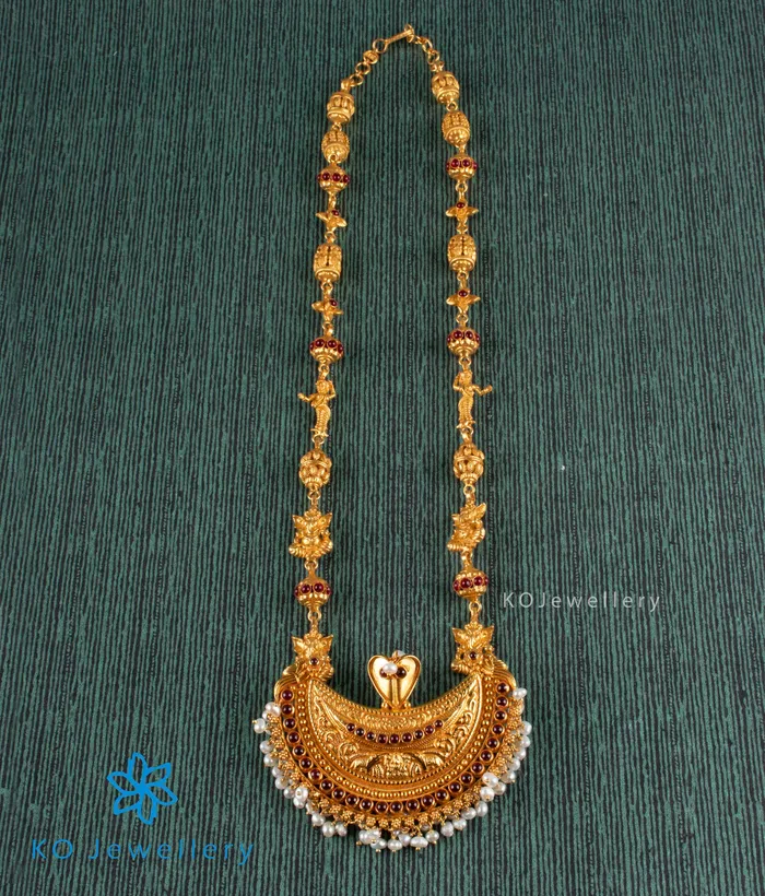 Silversmith Necklaces The Atharva Silver Kokkethathi Ganesha Necklace