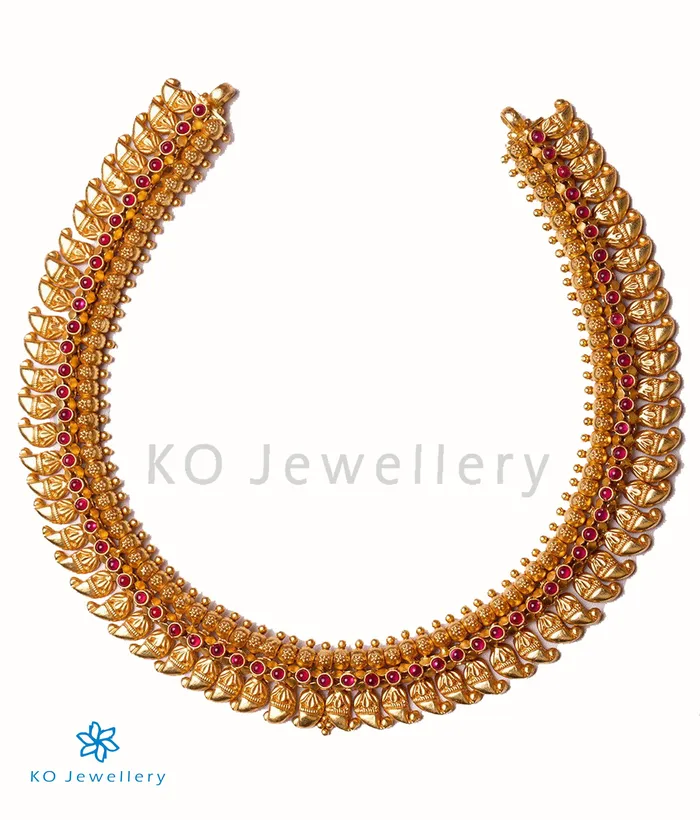 Silversmith Necklaces The Madhura Silver Mango Necklace