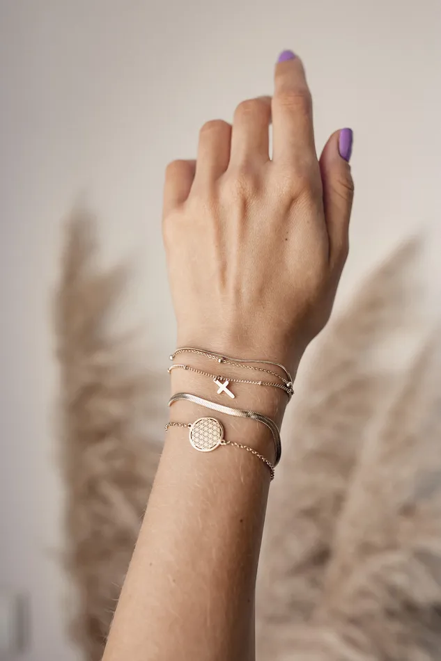 Snake Chain Bracelet Gold Hey Happiness Bracelets Snake Chain Bracelet Gold Hey Happiness Bracelets