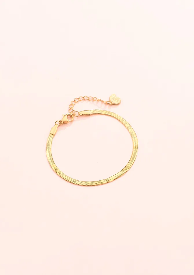 Snake Chain Bracelet Gold Hey Happiness Bracelets Snake Chain Bracelet Gold Hey Happiness Bracelets