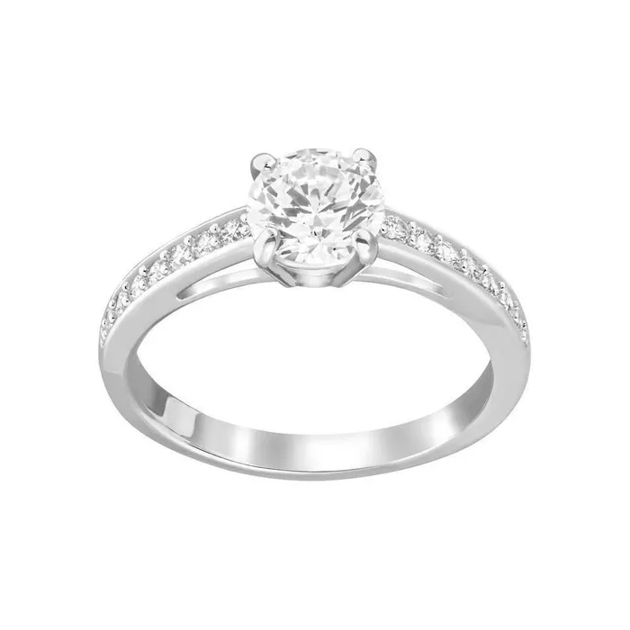 Sparkling Brilliant Cut 2 Ct Natural Earth Mined Diamond Solitaire Ring With Accents GB Rings Sparkling Brilliant Cut 2 Ct Natural Earth Mined Diamond Solitaire Ring With Accents GB Rings