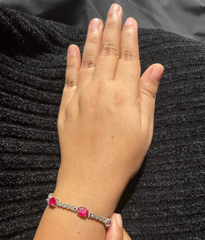 The Lucy Sparkle Silver Marcasite Bracelet Marcasite Bracelets
